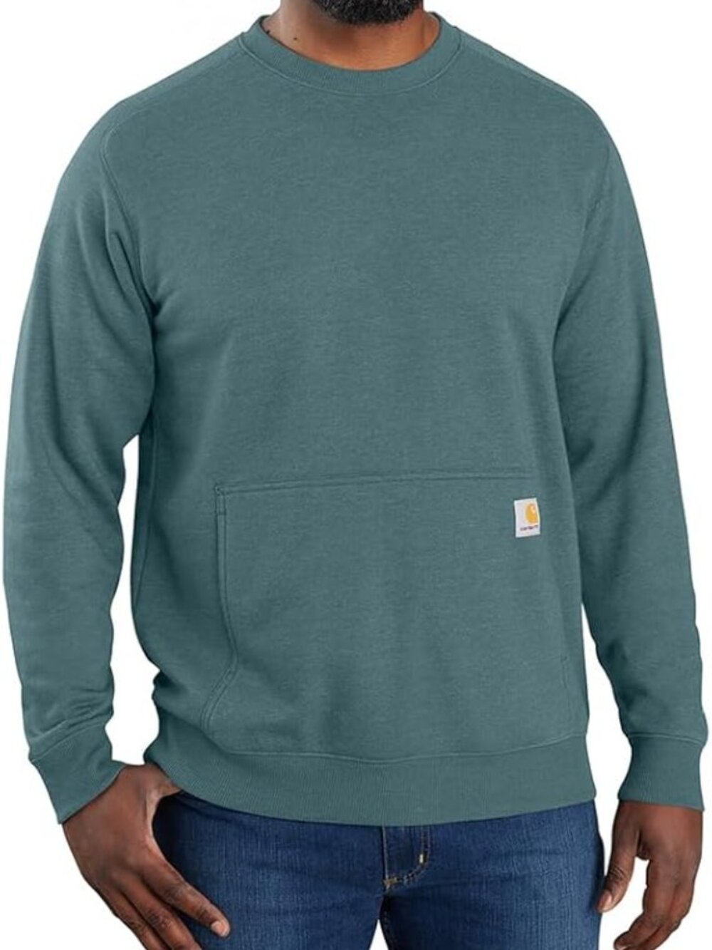 Carhartt Force Crewneck Pullover Sweater - Teal